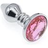 NURCIX Spina anale Dimensione XXS Plug anale Butt Plug Giocattoli del sesso anale Butt plug anale in metallo Plug anale S175 (5cm*1.8cm)