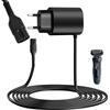 Elecora 12V 0.4A Caricabatterie Rasoio per Braun Elettrico Serie 9 8 7 6 5 4 3 2 1