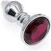 NURCIX Spina anale Dimensione XXS Plug anale Butt Plug Giocattoli del sesso anale Butt plug anale in metallo Plug anale S175 (5cm*1.8cm)