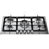 Whirlpool GMAL 7522/IXL - Piano cottura a gas 5 fuochi da 75 cm Inox