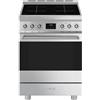 Smeg Cucina a induzione SMEG C6IPXM2, 60 cm, in acciaio inox, 4 zone