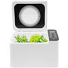 KAPIPALA Grande lavatrice intelligente per frutta e verdura da 11 l, pulitore multifunzione per verdure con ozono e tecnologia bolle, sterilizzazione al 99%, touch screen, timer per casa e cucina