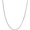 FaithHeart Catenina Argento Collana Donna e Uomo Sottile Collana Serpente 2 MM Acciaio Uomo 40/45/50/55/60/65/70/75 CM