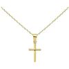 L'Atelier d'Azur Collana - Medaglia a croce in oro 18 carati 750/000 giallo - Catena dorata