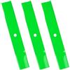 Magorfas Lame per tosaerba con ponte da 121,9 cm, adatte per 04919100 1520843 12111-01 00273000 per Ariens Apex CE 48 Exmark Viking Hydro Turf Tracer Husqvarna iZ4817, iZ4821, 3 Pezzi