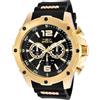 Invicta I-Force Orologio da Uomo in acciaio inossidabile con movimento Quarzo - 50mm, Oro/Nero