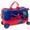 safta SPIDERMAN - Trolley per bambini, valigia con ruote, lucchetto di sicurezza, valigia leggera, 44 x 21 x 27 cm