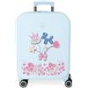 Enso Balloons Valigia cabina turchese 40x55x20 cm ABS rigido Chiusura TSA integrata 37L 3,22 kg Bagaglio a mano 4 doppie ruote