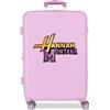 Disney Joumma Disney Montana Valigia Medio Lilla 46 x 65 x 23 cm Lucchetto a combinazione in ABS rigido TSA 56L 3,1 kg 4 ruote doppie allungabili