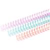 Craftelier - Spirali di Rilegatura a Clic Passo 3:1, Tonalità Candy
