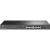 TP-Link JetStream TL-SG2218P switch di rete Gestito L2/L2+ Gigabit Ethernet (10/100/1000) Supporto Power over (PoE) 1U Nero [SG2218P]