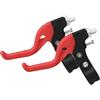 ECVGHD 1 paio di leve freno per bicicletta per bambini, colore: rosso