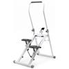Clover Fitness Stair Stepper - Stepper per casa, pieghevole, regolabile, silenzioso, display LCD, basso impatto, fino a 100 kg
