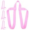 TOYANDONA 4 Pezzi Cinghia Regolabile in Cotone Poliestere per Tappetino Yoga Superficie Liscia e Trasporto Compatto e Coperta da Picnic per Sessioni di Yoga All'aperto e Viaggi