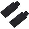 Generic 2 Pezzi - Custodia For Caricatore For Pistola Da 9 Mm Custodia Nascosta Porta Caricatore Pistola Singola Extra Orizzontale Con Gancio E Anello Di Sicurezza