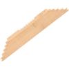 UKCOCO Tavola di Misurazione Lenza da Pesca, Supporto Lenza, Legno e bambù, 35-60cm, Khaki, Accessorio Leggero e Portatile per Pesca, per Pescatori Esperti e Principianti