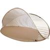 Generisch Parasole portatile per spiaggia, parco o viaggi, protezione leggera pronta all'uso, ideale come tenda da campeggio, gazebo da giardino, ombrellone per esterni con montaggio rapido (B, 185 x 125 x 85