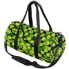 GuoChe Borsone sportivo rotondo leggero con tasca interna borsa da palestra per uomo donna borsone per viaggi sport arcobaleno Dot Day dinosauro T-rex amante internazionale Dot Day