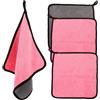 NESTINGHO Panno Pulizia Stecca Biliardo in Coral Fleece 4 Pezzi | Facile da Usare Rimuove Polvere e Olio Regalo per Amici Appassionati di Biliardo