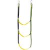 PQLXJJYUR Scala di Corda for Barca A Vela A 3/4/5 Gradini Estensibile Salita Facile | Scaletta da bagno portatile con scala di corda for gommone for yacht a motore for canoa in kayak