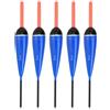 RichVibe 5 galleggianti da pesca scorrevoli in legno di balsa, leggeri ad alta galleggiabilità, per pesca d'acqua dolce e marina, disponibili in misure da 2 g, 3 g, 4 g, 5 g, colore blu