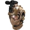 cuguoe Occhiali tattici for casco, maschera, cuffia, luce di segnale, supporto for telescopio