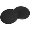 Chiyyak Slider per Esercizi per un Allenamento Efficace del Compatto e Portatile per Uso Domestico e in Palestra Diametro 17,8 Cm 2 unità (Nera)