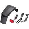 Generic Parafango Posteriore for AUSOM DT2 PRO for KUGOO F3 PRO Max 52V Scooter Elettrico a Doppio Motore 10 Pollici Parafango Posteriore Ruota Coprifango Pneumatico Ala