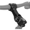 QWORK® Attacco Manubrio Bicicletta, 31,8 mm x 100 mm Attacco Manubrio in Lega di Alluminio, Angolo Regolabile ± 60°, per Mountain Bike Bici da Strada