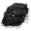 COLLBATH 10 Pezzi Pompom Cheerleader Manico Nero, Leggero e Riutilizzabile | Pet e Abs, Design Portatile, per Danza e Tifo, Pon Pon Cheerleader Bambina