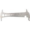Yardwe Indicatore di Usura Catena Bici Tre in Acciaio Inox Argento | Strumento di Misura Portatile, Anti Ruggine, Compatibile Tutte le Catene