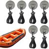 Qzdtue Clip paddle kayak, patch e gancio di corda 6x patch di fissaggio rapido