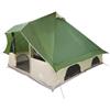 SYDE Tenda Tipi familiare, 358 x 296 x 258 cm, verde