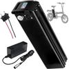 FREEDOH Batteria per e-Bike 24V 36V 48V al Litio con Caricabatterie