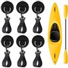 Qikam Porta del Paddle in Kayak, Clip pagaia in Kayak 6X Patch Stabile a