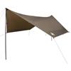 SYDE Telone da campeggio impermeabile, grigio e arancione, 460 x 305 x 210 cm