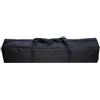 RichVibe Borsa portaoggetti da campeggio per pali da tenda e canne da pesca in tessuto Oxford 600D con manico robusto, custodia per attrezzi da esterno nera