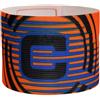 Sandyseptember Calcio Bracciale Rosso Blu Verde Arancione Nero Colori (Arancione)