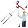 Generic Porta canna da pesca regolabile a 360 gradi | Catfish Canna Da Pesca Rack Ground Palo per Deck Carpa Pesce Gatto Lago Fiume Acqua Salata Uomini Papà Pescatore