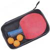 Hohopeti 2 Pezzi Set Racchette da Ping Training con 3 Palline