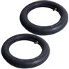 RichVibe 2 camere d'aria da 25,4 cm, valvola diritta 10 x 2,125 per scooter elettrici Ninebot F20 F25 F30 F40, pneumatici in gomma butilica con alta ritenzione dell'aria