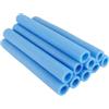 Bopfimer Rivestimento protettivo in schiuma per pali del trampolino, 40 cm di lunghezza, in spugna, diametro esterno 4,5 cm, confezione da 10 (blu)