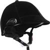 JOYOFREELY Nero Casco da Equitazione, Polipropilene, per Ragazzo Ragazza, Regolabile | Ventilazione Completa, Interno Imbottito e Foderato, Cinturino al Mento, per Cavallo e Pattini