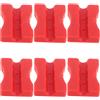 TOYANDONA 3 Pezzi Kit Freno Idraulico per Bici Inserto Tubo Freno Idraulico Plastico Rosso Compatto e Portatile Installazione e Manutenzione Bici