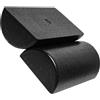 MAGICLULU Rullo Yoga Semicircolare Epp Nero, 1 Paio, per Stabilità | Supporto Multiuso per Collo e Spalle, Adatto a Yoga e Clinica, Aiuta Recupero Rapido e Sollievo Nodi