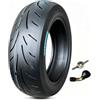 WEISHIDAI 140/70-13 Pneumatico Tubeless, 140/70/13 60J 225KPA 4P.R. 250KG Moto