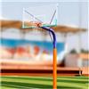 Generic Imbottitura impermeabile per pali da basket da 1,8 m, confezione da 2 protezioni in schiuma per porte esterne e cantine, per pali da 15,2 cm, imbottitura rossa per una maggiore sicurezza
