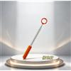 Generisch Retriever telescopico per palline da golf, in acciaio inox, 9,2 ft / 2,8 m, testa di bloccaggio esagonale, allungabile, per laghetti e cespugli, per raccogliere palline da golf