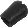 TOYANDONA Protezione per Sedile Canna da Pesca Nero in Gomma, Cuscinetto Portatile per Calcio Canna Diametro Interno 15mm, per Pesca Sportiva
