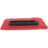 SOPOTUTU Base Convertitore per Pinna Surf 9 Pollici in PVC Rosso per SUP | Box Standard e Tavole Gonfiabili, Installazione Rapida, Resistente All'usura